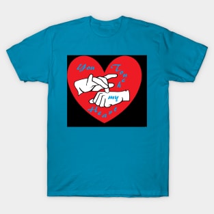 ASL You Touch My Heart T-Shirt